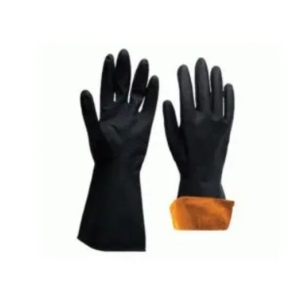 Guante latex industrial negro talle 9