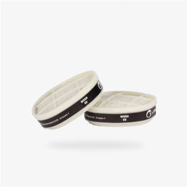 Par cartuchos G01 ov p/respirador L-9000