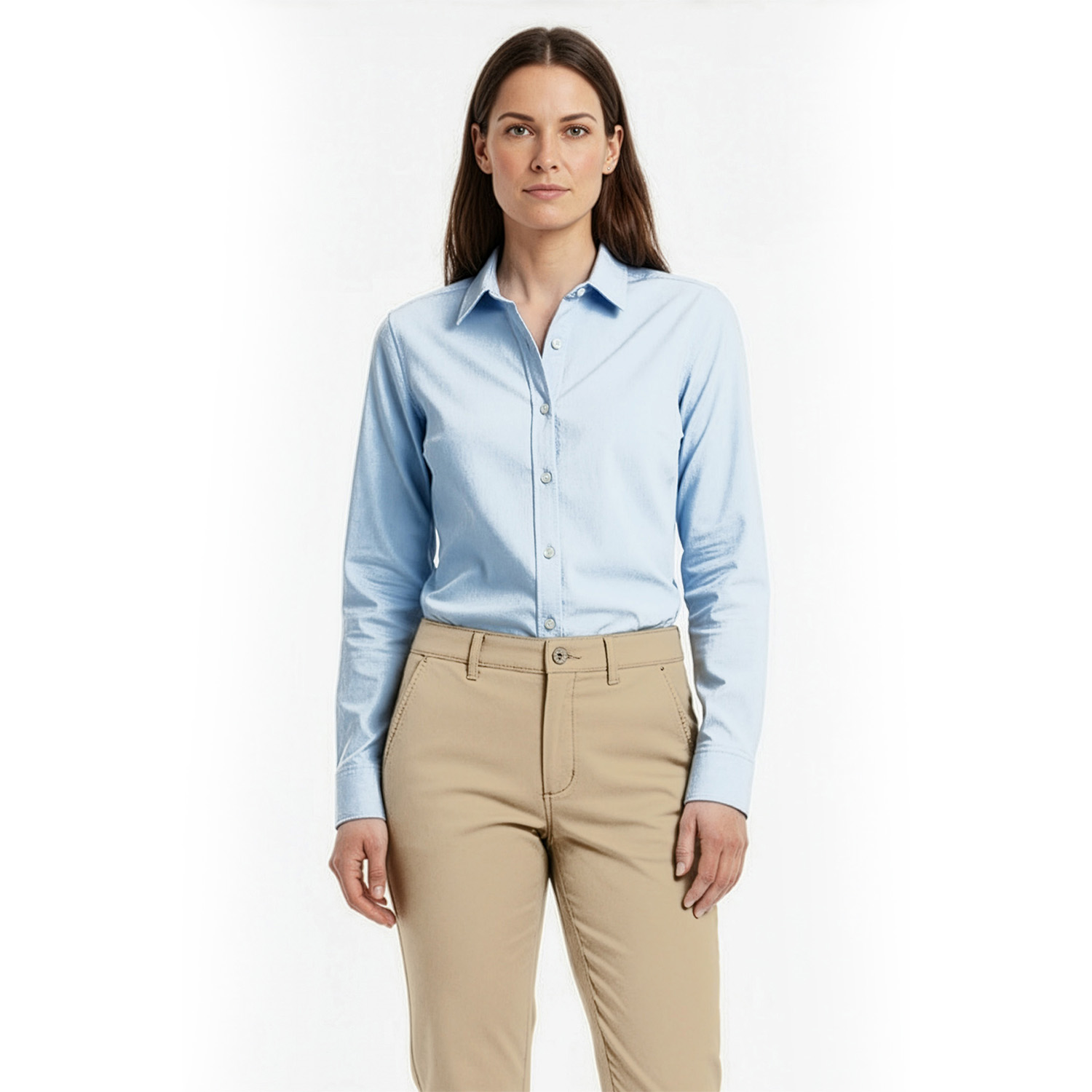 Camisa Office Oxford - Mujer