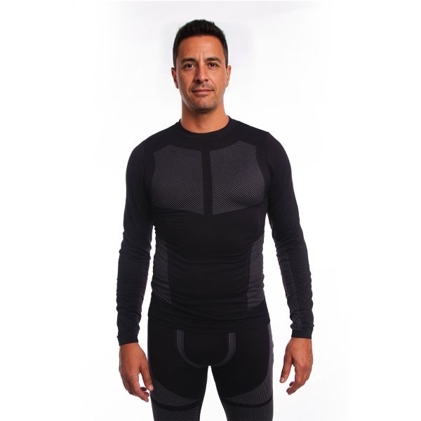 Remera Térmica Primera Piel Tejida - Hombre
